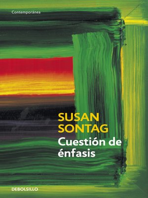 cover image of Cuestión de énfasis